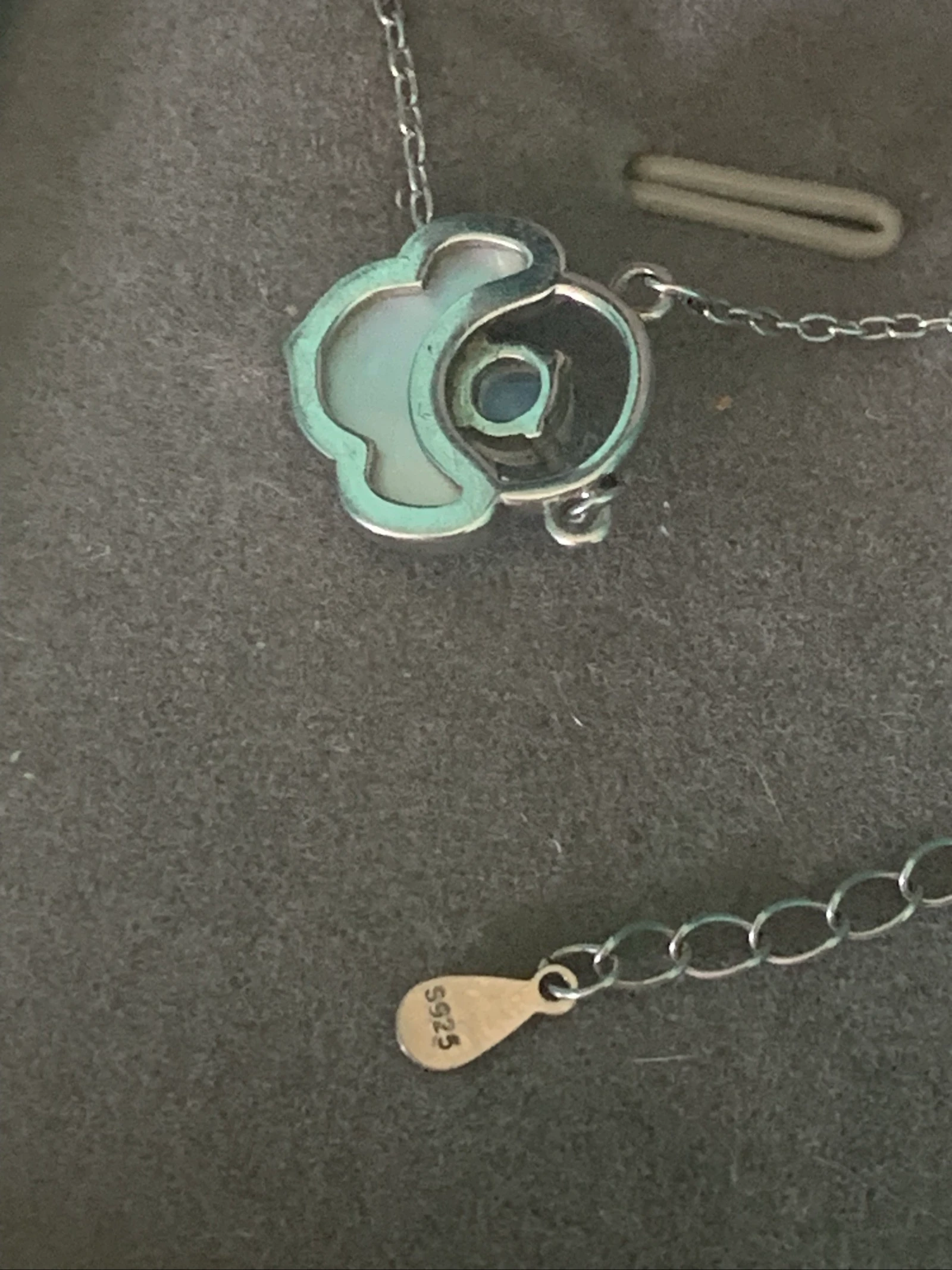 Collier pierre lune et nacre – photo 6